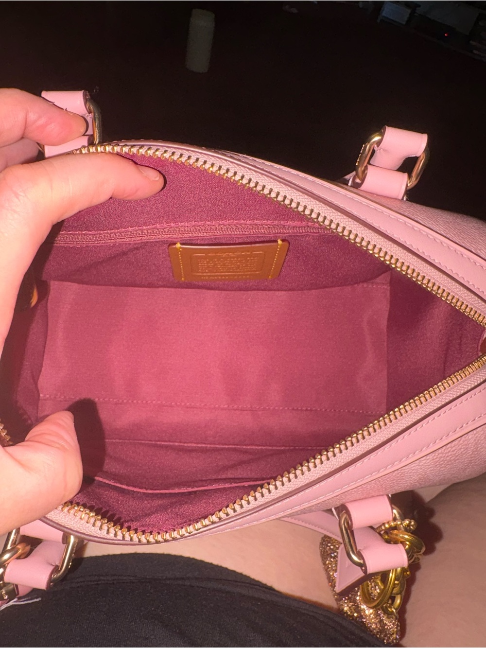 Coach Powder Pink Rowan2025/medium - Picture 4 of 11